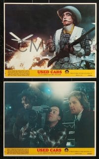 9a155 USED CARS 7 8x10 mini LCs 1980 Kurt Russell, Jack Warden, directed by Robert Zemeckis!