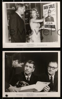 9a642 YOUNG SAVAGES 7 8x10 stills 1961 Burt Lancaster, sexy Dina Merrill, John Frankenheimer!