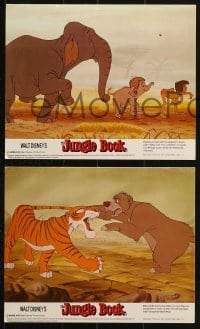 9a183 JUNGLE BOOK 4 color English FOH LCs R80s Walt Disney cartoon classic, Mowgli & friends!