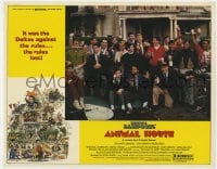 9b041 ANIMAL HOUSE LC 1978 classic posed image of John Belushi & the Delta house members drinking!