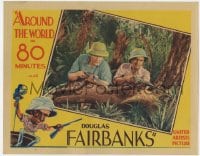 9b049 AROUND THE WORLD IN 80 MINUTES WITH DOUGLAS FAIRBANKS LC 1931 hunting with Victor Fleming!