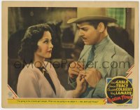 9b102 BOOM TOWN LC 1940 tall, dark & Texan Clark Gable seduced by lonely sexy Hedy Lamarr!