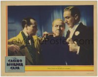 9b142 CASINO MURDER CASE LC 1935 Paul Lukas as Philo Vance on the trail of a mystery, ultra rare!