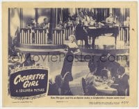 9b157 CIGARETTE GIRL LC 1947 Russ Morgan & His Orchestra make Leslie Brooks' dream come true!