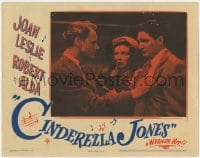 9b160 CINDERELLA JONES LC 1946 c/u of worried Joan Leslie between Robert Alda & William Prince!