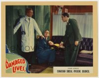9b194 DAMAGED LIVES LC 1937 Edgar Ulmer VD classic, doctor enters to examine unconscious woman!