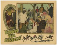 9b236 DOWN THE STRETCH LC 1927 Marian Nixon in the greatest of horse racing melodramas!