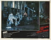 9b248 ESCAPE FROM NEW YORK LC #6 1981 John Carpenter classic, Adrienne Barbeau in library!
