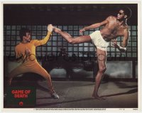9b295 GAME OF DEATH LC #2 1979 best image of tiny Bruce Lee fighting giant Kareem Abdul-Jabbar!