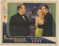 9b345 HER MAJESTY LOVE LC 1931 jealous husband catches pretty Marilyn Miller with Ben Lyon!
