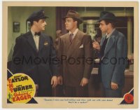 9b420 JOHNNY EAGER LC 1942 Robert Taylor threatens to take Sterling's half million and his dame!