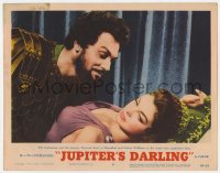 9b430 JUPITER'S DARLING LC #3 1955 Howard Keel & Esther Williams, the barbarian and the beauty!