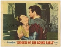 9b450 KNIGHTS OF THE ROUND TABLE LC #4 1954 Robert Taylor as Lancelot & Ava Gardner as Guinevere!
