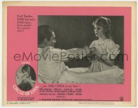 9b454 LA RONDE LC #8 1964 sexy Jane Fonda in nightgown in bed, Roger Vadim's Circle of Love!