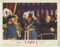 9b465 LADY L LC #5 1966 Peter Ustinov catches a bomb hurled at him in assassination plot!
