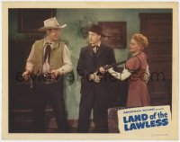 9b470 LAND OF THE LAWLESS LC #5 1947 Johnny Mack Brown, Tristram Coffin & Christine McIntyre!