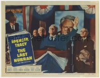 9b481 LAST HURRAH LC #4 1958 politician Spencer Tracy campaigning, directed by John Ford!
