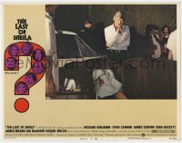9b482 LAST OF SHEILA LC #1 1973 James Coburn staring at murder victim carryed away on stretcher!