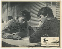 9b484 LAST PICTURE SHOW LC #3 1971 Peter Bogdanovich, close up of Timothy Bottoms & Jeff Bridges!