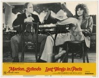 9b486 LAST TANGO IN PARIS LC #1 1973 Marlon Brando, sexy Maria Schneider, Bernardo Bertolucci