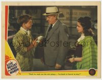 9b518 LIFE BEGINS FOR ANDY HARDY LC 1941 Lewis Stone tells Mickey Rooney to work on the old jalopy!