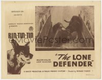 9b529 LONE DEFENDER LC R1930s German Shepherd dog hero Rin Tin Tin in the inset AND border image!
