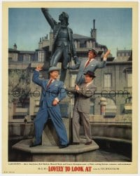 9b539 LOVELY TO LOOK AT vertical photolobby 1952 Red Skelton, Howard Keel & Gower Champion in Paris!