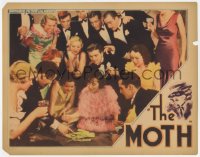 9b586 MOTH LC 1934 runaway heiress Sally O'Neil gets involved with a jewel thief, gambling scene!