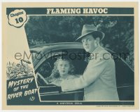 9b608 MYSTERY OF THE RIVER BOAT chapter 10 LC 1944 Robert Lowery, Marjorie Clements, Flaming Havoc!
