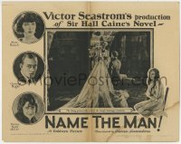 9b611 NAME THE MAN LC 1924 Mae Busch getting married, early abortion movie by Victor Sjostrom!