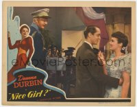 9b617 NICE GIRL LC 1941 Deanna Durbin dances with Franchot Tone as bandleader watches!