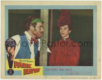 9b661 PARK ROW LC #3 1952 great close up of Gene Evans & Mary Welch, directed by Sam Fuller!