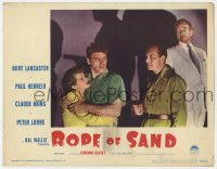 9b727 ROPE OF SAND LC #4 1949 Burt Lancaster, Corinne Calvet, Paul Henreid, Claude Rains!