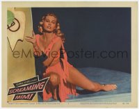 9b744 SCREAMING MIMI LC #2 1958 best full-length close up of sexy blonde Anita Ekberg!