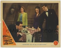 9b761 SHADOW OF THE THIN MAN LC 1941 Donna Reed watches William Powell tell Asta the case is solved!