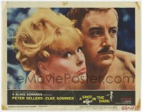 9b770 SHOT IN THE DARK LC #7 1964 best close up of nudists Peter Sellers & sexy Elke Sommer!