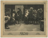 9b886 TIGER'S CUB LC 1920 silent star Pearl White in Alaska in room filled with drama & suspense!