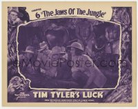 9b888 TIM TYLER'S LUCK chapter 6 LC 1937 Frankie Thomas, Frances Robinson, The Jaws of the Jungle!