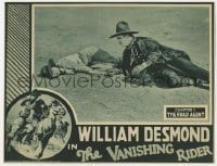 9b935 VANISHING RIDER chapter 1 LC 1928 cowboy William Desmond in the title role, The Road Agent!