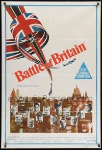 9c376 BATTLE OF BRITAIN Aust 1sh 1969 all-star cast in historical World War II battle