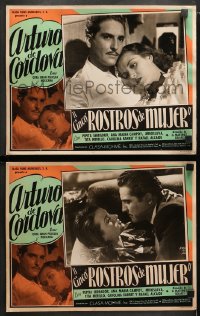 9c049 CINCO ROSTROS DE MUJER 2 Spanish/US LCs 1947 Five Faces of a Woman, Arturo de Cordova!