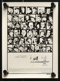 9c002 LONGEST DAY 33 Japanese stills 1962 John Wayne in WWII, all-star cast, MANY images!