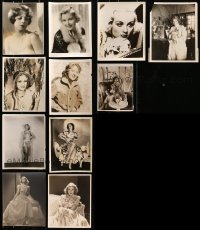 9d280 LOT OF 11 1930S 8X10 STILLS OF PRETTY LADY PORTRAITS 1930s beautiful Hollywood actresses!