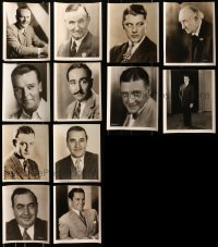 9d278 LOT OF 12 1920S 8X10 STILLS OF MALE PORTRAITS 1920s great images of Hollywood actors!