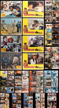 9d148 LOT OF 104 LOBBY CARDS 1970s-1980s incomplete sets from a variety of different movies!