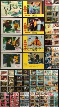 9d138 LOT OF 137 1960s LOBBY CARDS 1960s incomplete sets from a variety of different movies!