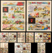 9d017 LOT OF 8 BUCK ROGERS REPRINT MAGAZINES 1980-1981 cool full-color cartoon comic strips!