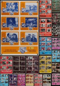 9d044 LOT OF 23 FOLDED AUSTRALIAN LOBBY CARD POSTERS 1960s-1980s scenes from a variety of movies!