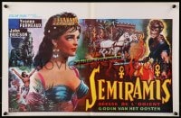 9f216 I AM SEMIRAMIS Belgian 1963 Io, Semiramide, art of sexy Yvonne Furneaux!