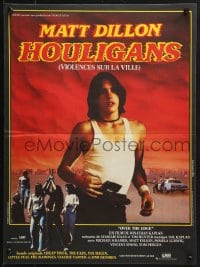 9f977 OVER THE EDGE French 15x21 R1980s super young Matt Dillon, Kaplan cult classic, Houligans!